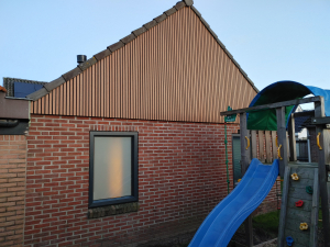 WPC kleur Golden Teak