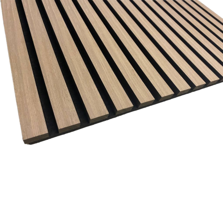 Akoestische-panelen-280x60 cm kleur Silver1 zijdig-fineer Lattenwand Akupanelen