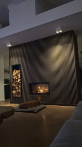 Akupaneel kleur gerookt eiken.