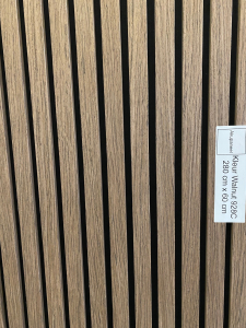 Akupaneel kleur walnut 928C 280cm