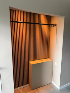 Akupanelen kleur walnoot