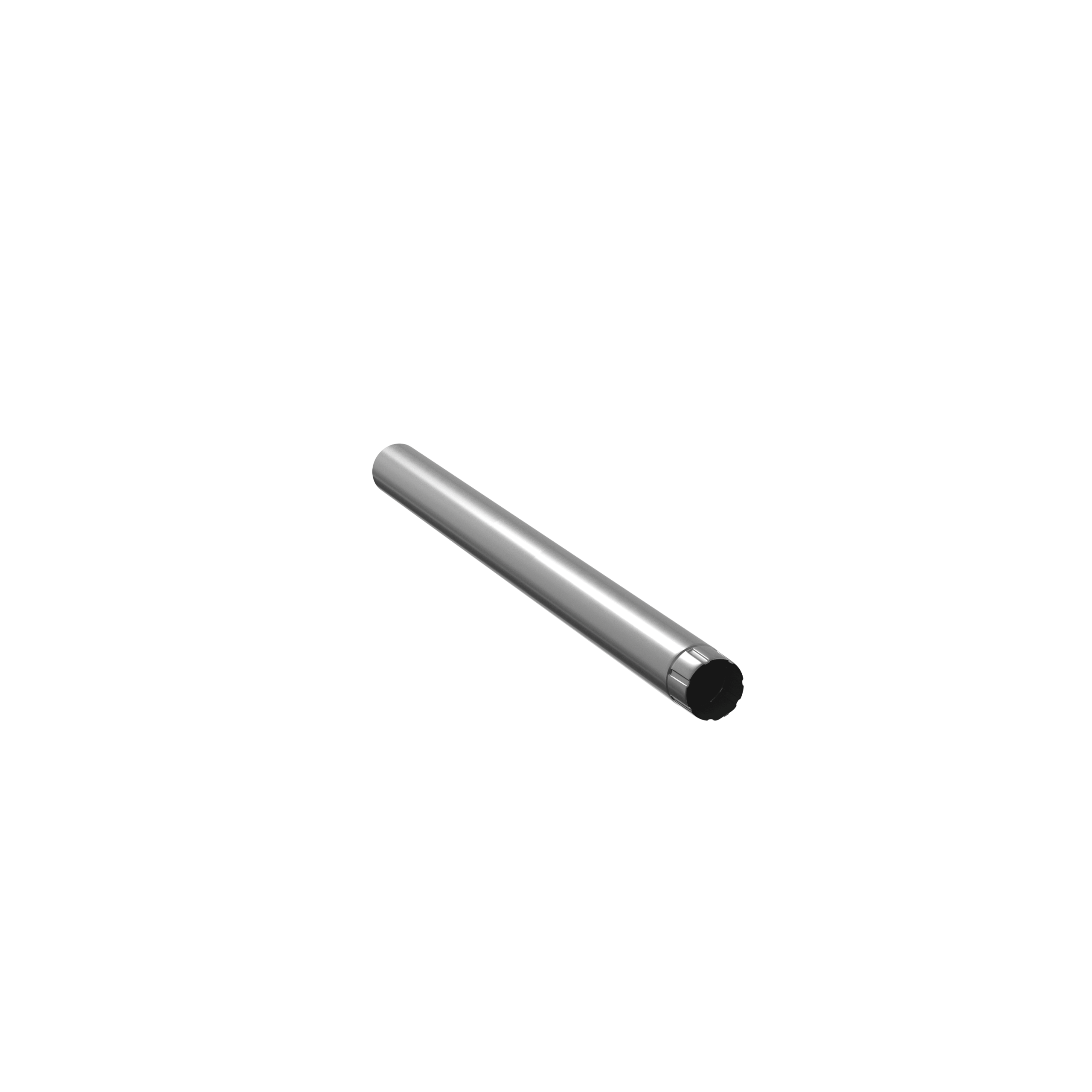 Verzinkt stalen verlengstuk afvoerbuis – Magnelis – goot type 150/100 mm.