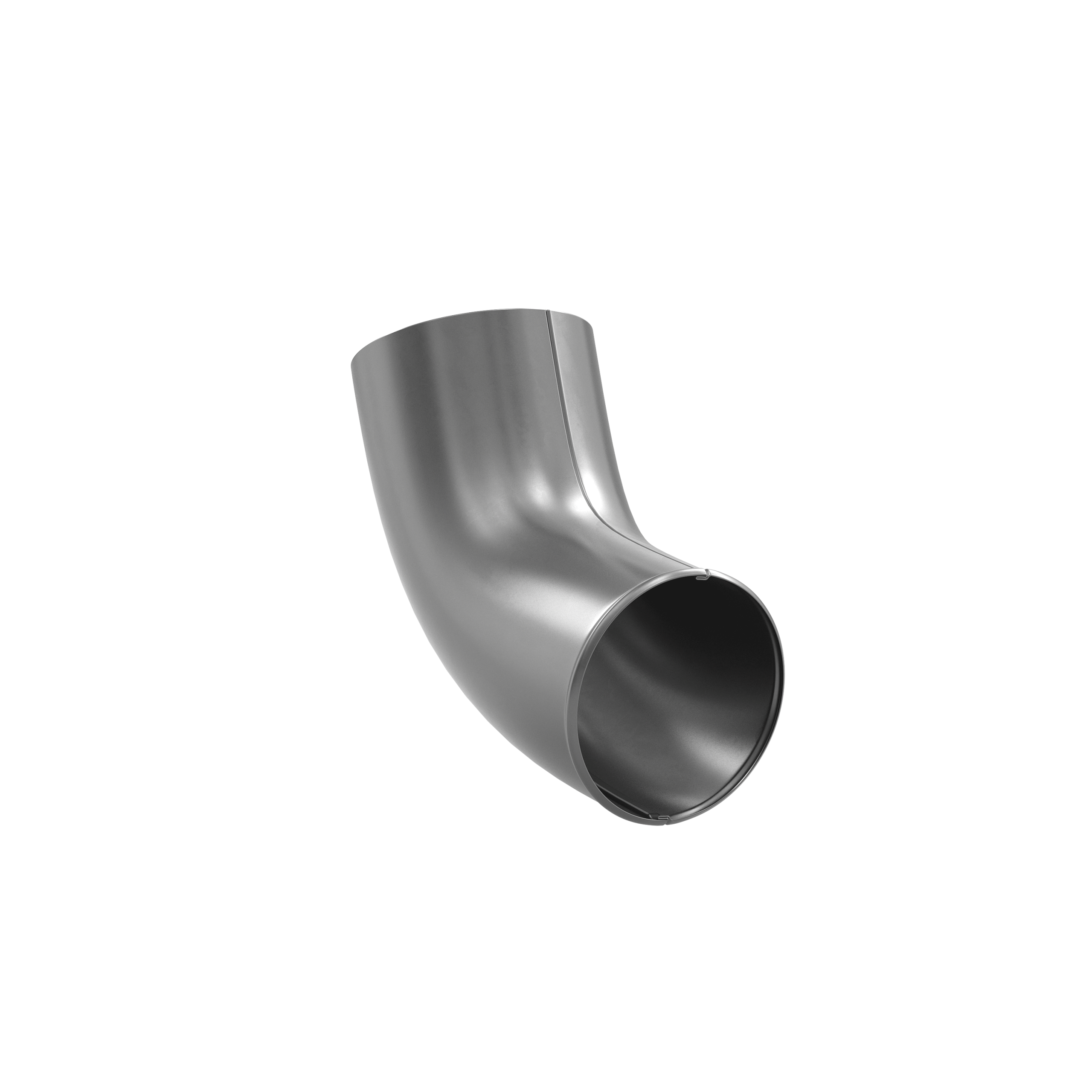 Verzinkt stalen afvoervoet 60° Ø100 mm – Magnelis – goot type 150/100 mm